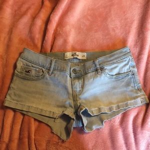 Hollister jean shorts